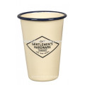 Kohlenstoffstahl Emaille Tumbler Becher 11oz / 310ml für Camping mit Rollrand Becher Becher